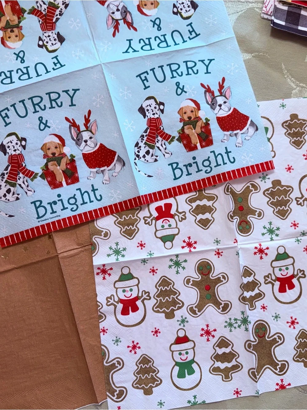 18 Different Christmas Holiday Paper Napkins Decoupage Junk Journal Craft Bundle